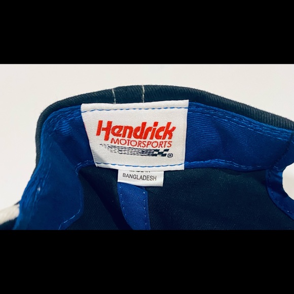 NASCAR Team Lowe’s Racing 48 Jimmie Johnson Sharktooth Baseball Hat Hendricks - Picture 7 of 7